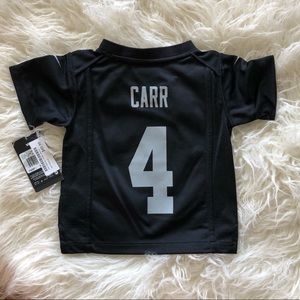 NWT Derek Carr Raiders Jersey Toddler